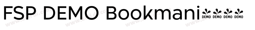 FSP DEMO Bookmani字体转换 FSP DEMO Bookmani字体转换